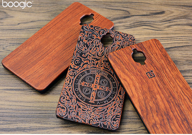 Unique OnePlus 3 A3000 Slim Bamboo Wood PC Back Cover Case For Oneplus Three Oneplus 3T Phone Cases