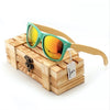 Fashion Polarized Eyewear Items Sunglasses Bamboo Wooden Holders Sunglasses for Driving Men and Women with Wooden Gift Box