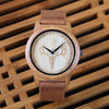 New Top Brand Anchors Design Bamboo Wood Watches Japan Quartz Wood Bamboo Wristwatches Genuine Leather Men Women Luxulry Watches