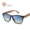 HU WOOD Brand Design Natural Bamboo Sunglasses Sea Gradient Lenses UV400 Driving Shade Mens Sunglasses Eyewear GR8012