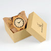 BOBO BIRD WA31A32 Bamboo Wooden Watches for Men Women Number Scales Leather Band Lovers Quartz Watch