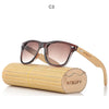 RTBOFY 2017 Retro Bamboo Wood Sunglasses Men Women Brand Designer Goggles Gold Mirror UV400 Eyewear