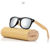 RTBOFY 2017 Retro Bamboo Wood Sunglasses Men Women Brand Designer Goggles Gold Mirror UV400 Eyewear