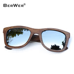 BerWer 2018 fashion polarized sunglasses available Bamboo wooden sunglasses