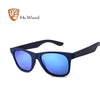 HU WOOD Bamboo Sunglasses Polarized For Unisex Rectangle Plastic Frame Fashion Sun Glasses Women Driving Fishing UV400 GR8007