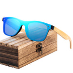 BARCUR 2018 Fashion Wooden Sunglasses Men Bamboo Temple Sun Glasses Women Wood Glasses Oculos de sol masculino