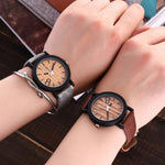 Lovers Design Bamboo Wooden Color Ladies Quartz Wristwatch Handcrafted Wood Watches for Men Women as Gift relogio masculino Tops