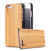 KISSCASE Geniune Bamboo Case For iPhone 6 6s Plus 100% Natural Wood Cover For iPhone 5 5s SE X 7 8 Plus 6 6s Xr Xs Max Funda Bag