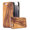 KISSCASE Geniune Bamboo Case For iPhone 6 6s Plus 100% Natural Wood Cover For iPhone 5 5s SE X 7 8 Plus 6 6s Xr Xs Max Funda Bag