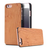 KISSCASE Geniune Bamboo Case For iPhone 6 6s Plus 100% Natural Wood Cover For iPhone 5 5s SE X 7 8 Plus 6 6s Xr Xs Max Funda Bag