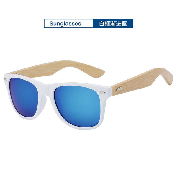 2018 New Fashion Brand Design Wood Men Bamboo Sunglasses Women Sun Glasses Boy Sport Goggles Glasses Girls Eyewear oculos de sol