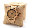 BOBO BIRD Couple Watch Men Bamboo Quartz Wristwatches Wooden Wood Watches for Women as Gift relogio masculino