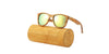 AN SWALLOW New 100% Real Zebra Wood Sunglasses Polarized Handmade Bamboo Mens Sunglass Sun glasses Men Gafas Oculos De Sol Mader