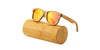 AN SWALLOW New 100% Real Zebra Wood Sunglasses Polarized Handmade Bamboo Mens Sunglass Sun glasses Men Gafas Oculos De Sol Mader