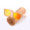 BARCUR Retro Men Sun glasses Women Polarized Sunglasses Bamboo Handmade Wood Sunglasses Beach Wooden Glasses Oculos de sol