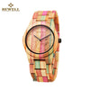 BEWELL Women Watches Top Brand Luxury Watch Women Quartz Men Wooden Bamboo Wristwatch Ladies Watches Clock  relogio feminino