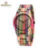 BEWELL Women Watches Top Brand Luxury Watch Women Quartz Men Wooden Bamboo Wristwatch Ladies Watches Clock  relogio feminino