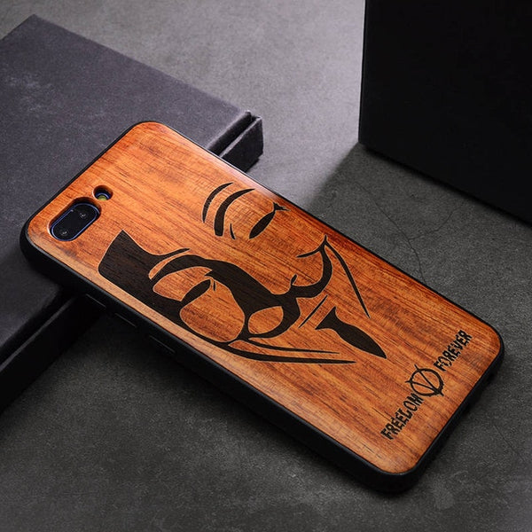 2018 New Huawei Honor 10 Case Slim Wood Back Cover TPU Bumper Case For Huawei Honor 10 Phone Cases Honor10