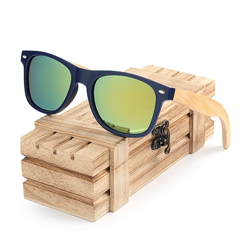 BOBO BIRD Bamboo Wooden Sunglasses Women Retro Polarized Wood Sun Glasses Men Drop Shipping