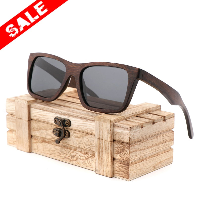 AN SWALLOW Promotional Bamboo Sunglasses Polarized Lenses  Handmade Wood Products for Men and Women UV400 Polarized Lenses Gifts