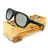 BOBO BIRD Men Wood Women Sun glasses Ladies Polarized Mirrored Coating Bamboo Wooden Sunglasses Lady Gifts