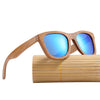 BARCUR Retro Men Sun glasses Women Polarized Sunglasses Bamboo Handmade Wood Sunglasses Beach Wooden Glasses Oculos de sol