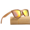 BARCUR Retro Men Sun glasses Women Polarized Sunglasses Bamboo Handmade Wood Sunglasses Beach Wooden Glasses Oculos de sol