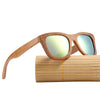 BARCUR Retro Men Sun glasses Women Polarized Sunglasses Bamboo Handmade Wood Sunglasses Beach Wooden Glasses Oculos de sol