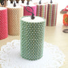 Unique Cylinder Jewelry Bamboo Wooden Storage Organizer Box Wedding Favor Case