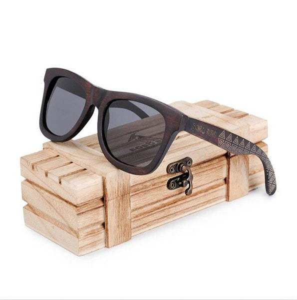 BOBO BIRD Women Bamboo Wooden Men Sunglasses Womens Mens Polarized sun glasses Ladies Eyewear in wood Box