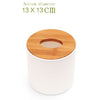 Solid Wood Napkin Holder Square Shape Wooden Plastic Tissue Box Case Home Kitchen Paper Holdler Storage Box Accessories