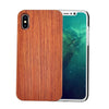 Karstadt Natural Wooden Bamboo Protector Hard Case Cover PC Bumper For iPhone X XR XS Max 5 5S SE 8 Plus 6 6S 8 7 Plus