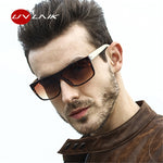 UVLAIK Wooden Sunglasses Men Vintage Wood Legs Sun Glasses for Man Driver Bamboo Driving Sunglass Goggles UV400 Shades