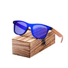 BARCUR 2018 Fashion Wooden Sunglasses Men Bamboo Temple Sun Glasses Women Wood Glasses Oculos de sol masculino