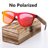 BARCUR 2018 Fashion Wooden Sunglasses Men Bamboo Temple Sun Glasses Women Wood Glasses Oculos de sol masculino