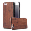 KISSCASE Wooden Case For iPhone 7 X XR 8 6 6S Plus XS Max Cover Bamboo Wood Hard Phone Case For iPhone 7 X XR 5S 5 SE Shell Capa