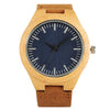 2019 Top Gift Black/Coffee/Green Dial Natural Bamboo Wood Watch Men Women Genuine Leather Wooden Clock Male hour Reloj de madera